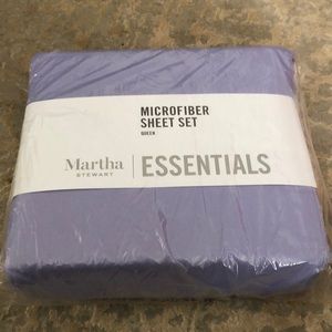 Martha stewart sheet set queen purple